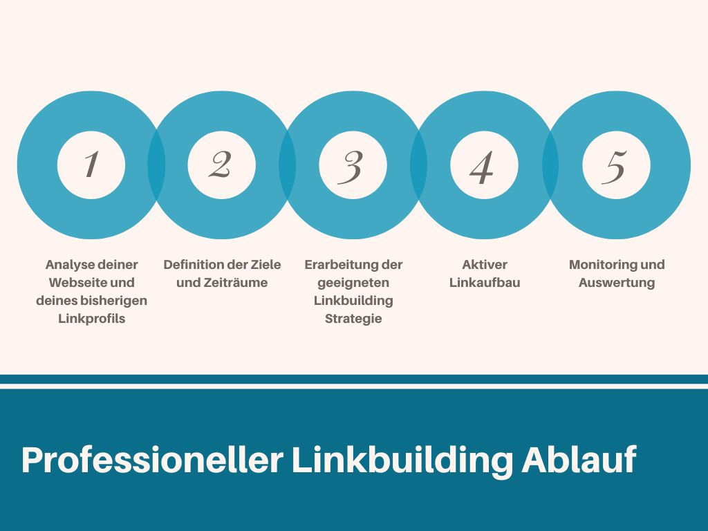 Ablauf professionelles Linkbuilding - Schäfer SEO