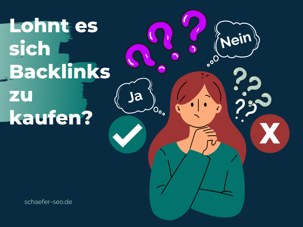 Lohnt es sich noch Backlinks zu kaufen - Schäfer SEO