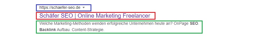 Meta Titel und Meta Beschreibung bei Google - Schäfer SEO