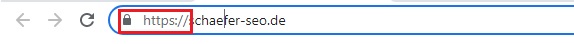 Sichere SSL Verschlüsselung - Schäfer SEO