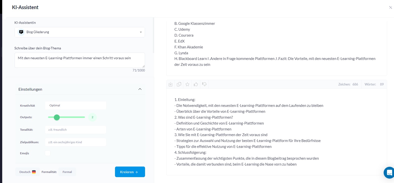 Schaefer SEO - Creaitor Test Screenshot 12