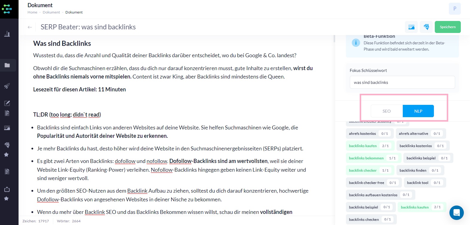 Schaefer SEO - Creaitor Test Screenshot 19