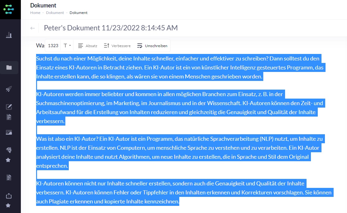 Schaefer SEO - Creaitor Test Screenshot 21