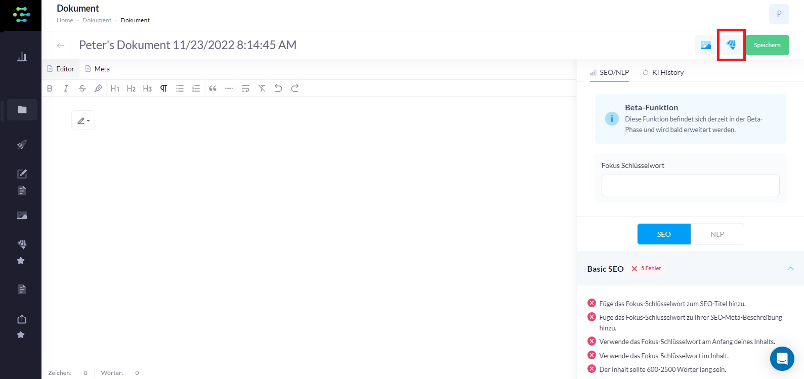 Schaefer SEO - Creaitor Test Screenshot 4