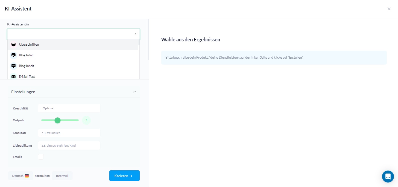 Schaefer SEO - Creaitor Test Screenshot 5