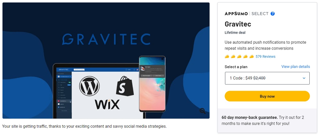 Schäfer SEO - Gravitec AppSumo Bewertungen