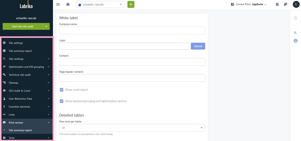 Schäfer SEO - Labrika SEO Audits