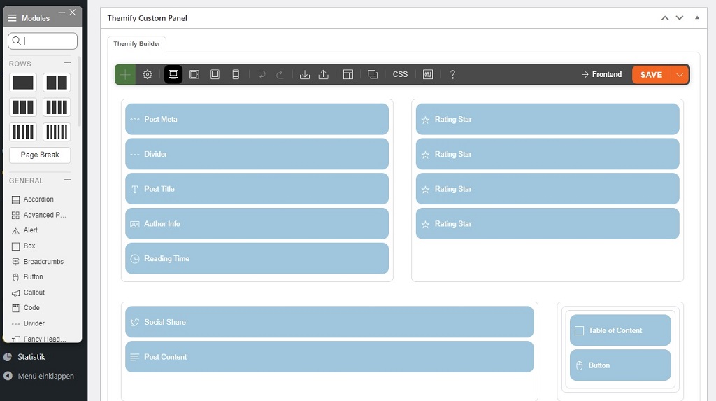 Schäfer SEO - Themify Builder 1