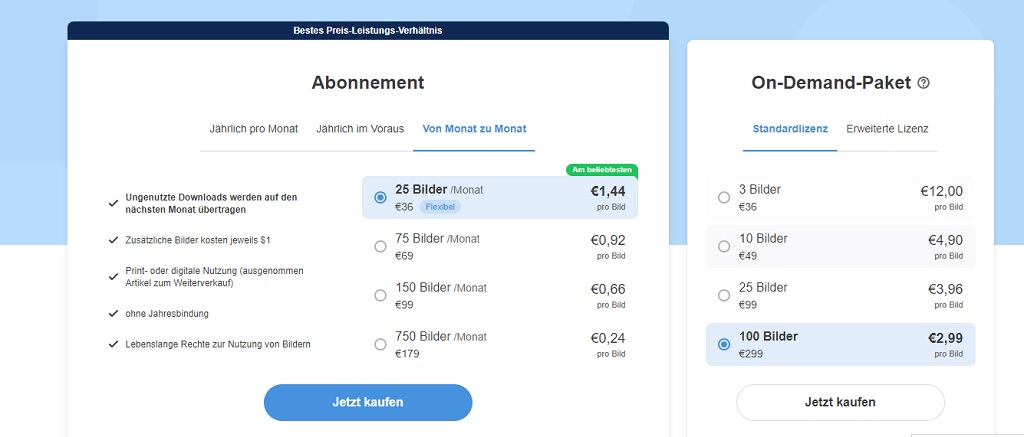 Schäfer SEO - Depositphotos Preise