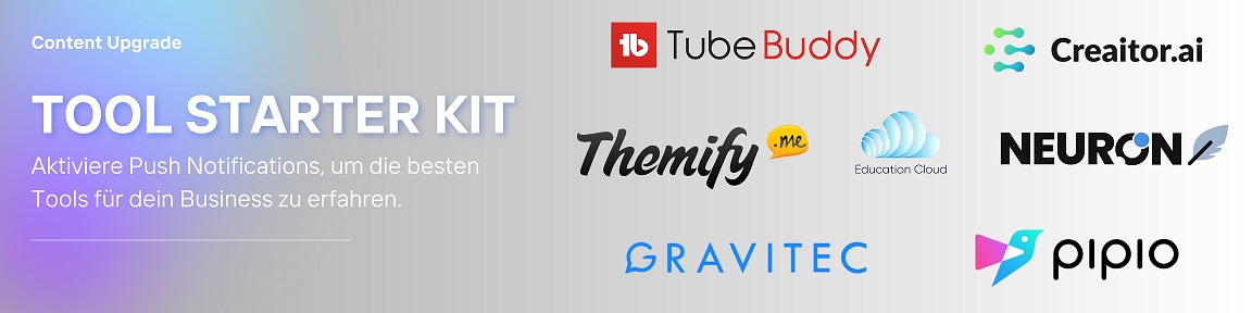 Schäfer SEO - Lead Magnet Banner - Tool Starter Kit