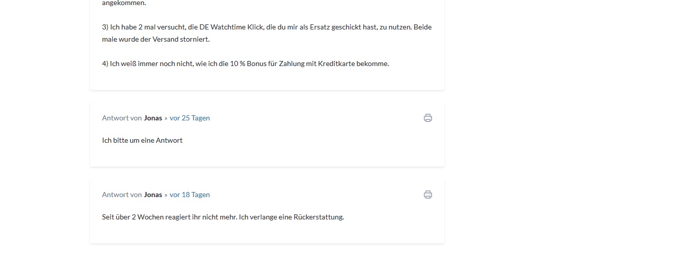 Schäfer SEO - FollowHero Support Ticket 1