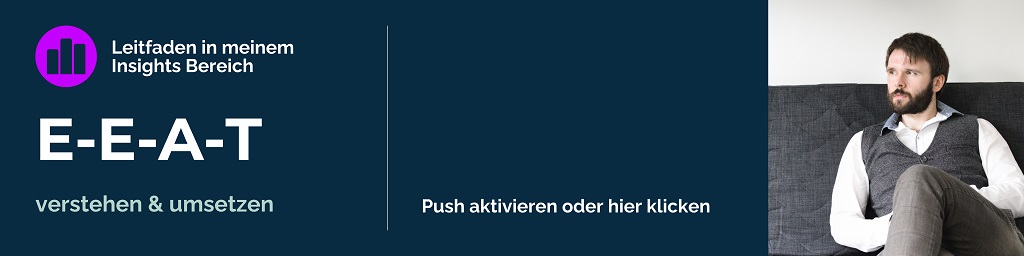 Schäfer SEO - Lead Magnet Banner - Leitfaden E-E-A-T